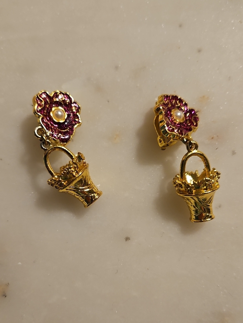 Bippiti Boppiti Boutique - Sleeping Beauty Clip-On Earrings